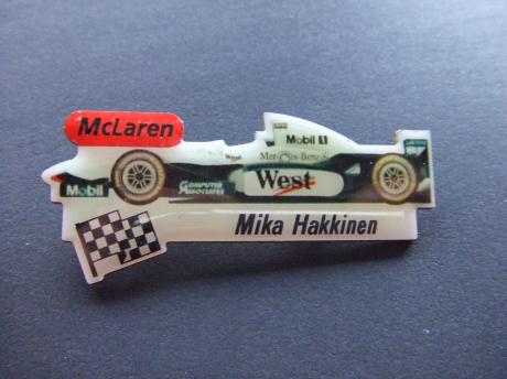 Mercedes Formule 1 racewagen Mika Hakkinen
